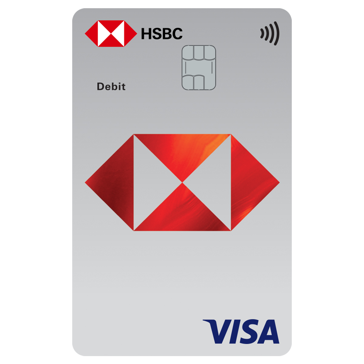 Hình ảnh Thẻ Thanh Toán Quốc Tế HSBC với chức năng thanh toán không tiếp xúc