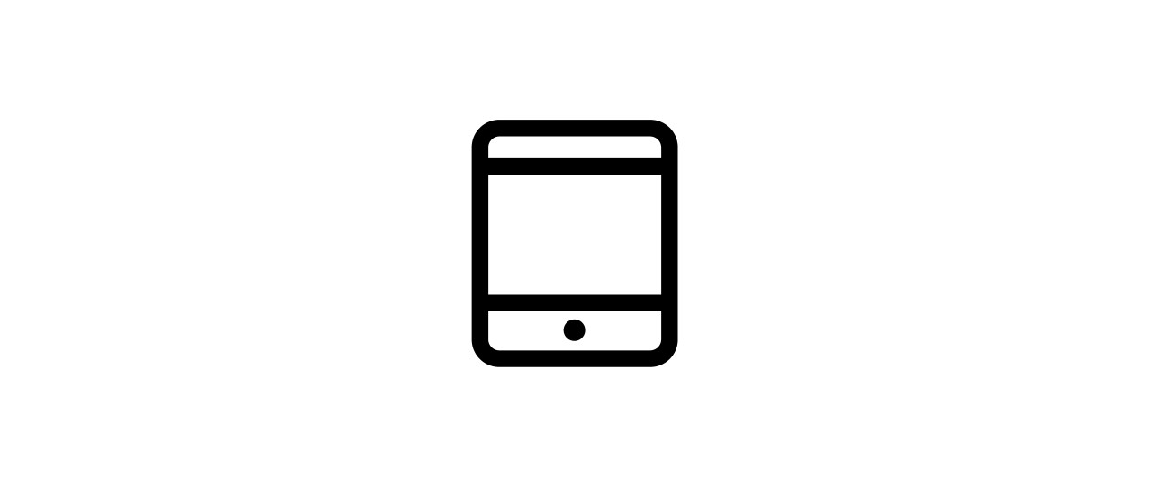 electronic tablet icon